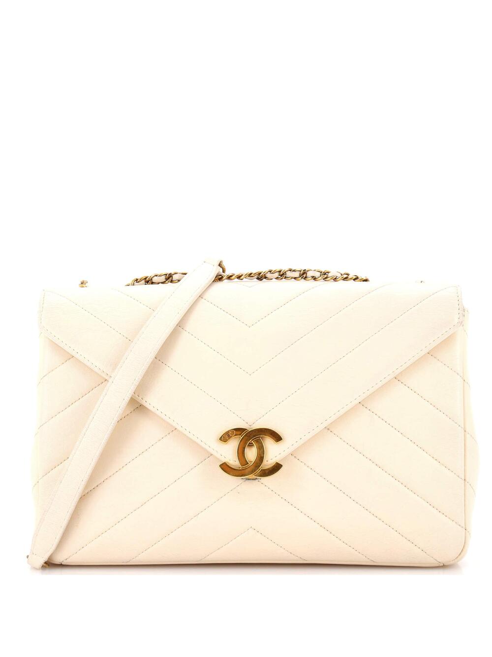 Chanel Coco Envelope Flap Bag Chevron #374779C22B